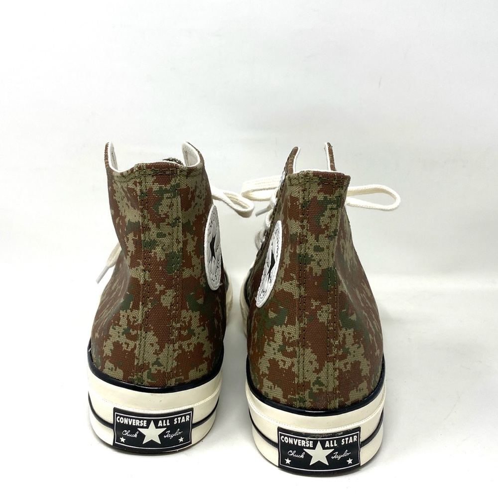 Converse Chuck 70 Canvas Women’s Shoes Green Brown White High Top Camo 170380C - Picture 4 of 9